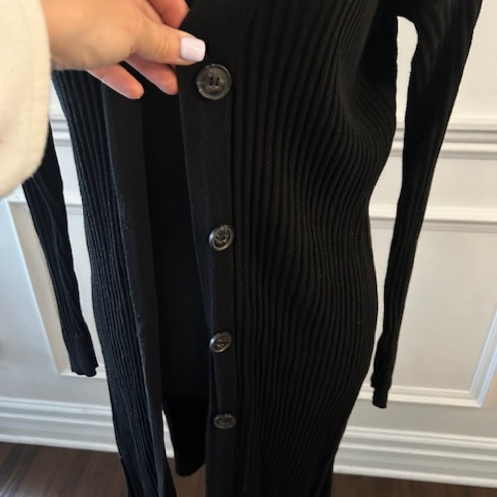 Line Long Cardigan - Picture 2 of 5